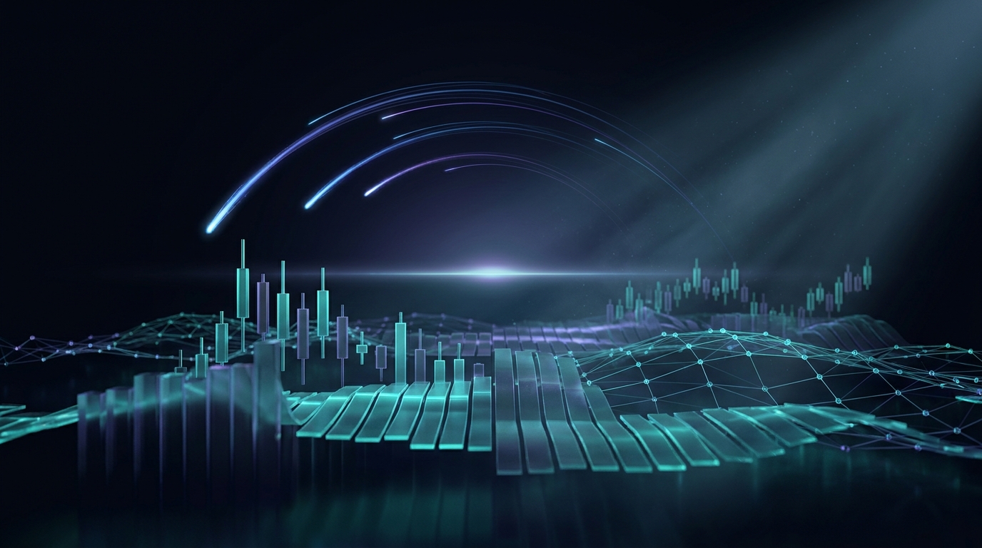 Trading desk market intelligence concept