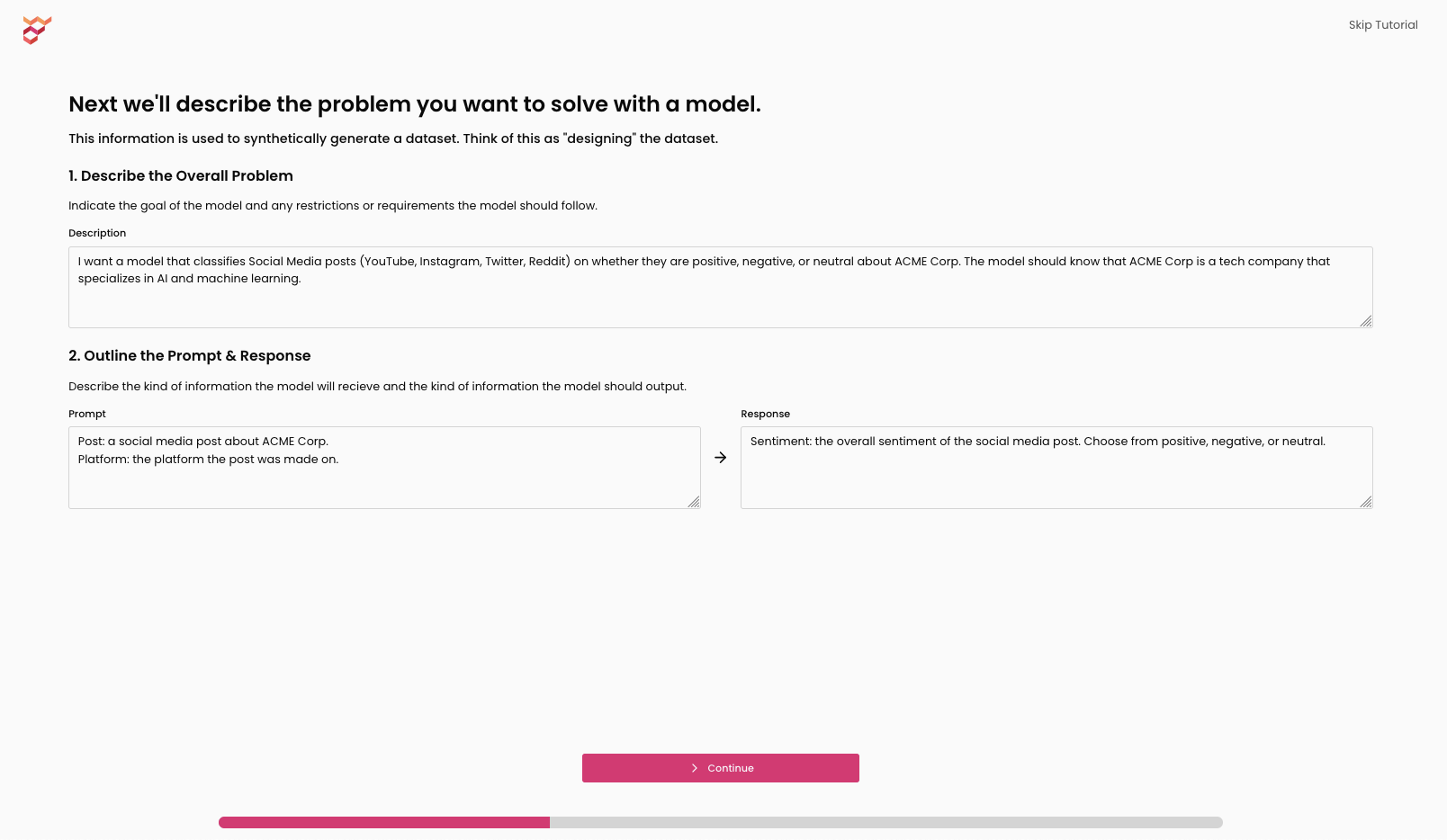 A much simpler dataset designer